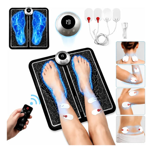 Electroestimulador Pies Y Cuerpo Masajeador Tens Ems