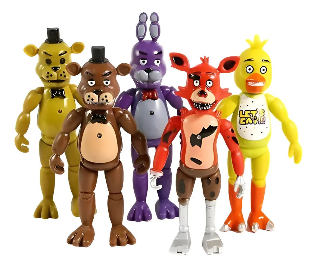 Figuras Five Nights At Freddys Colección Foxy Gran Set