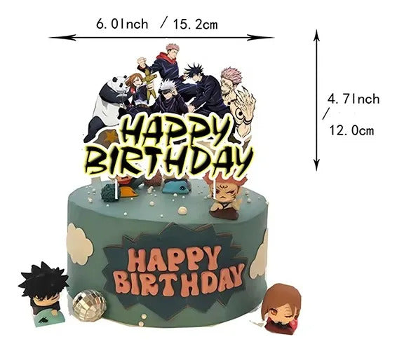 Set De Cumpleaños Jujutsu Kaisen Cotillón