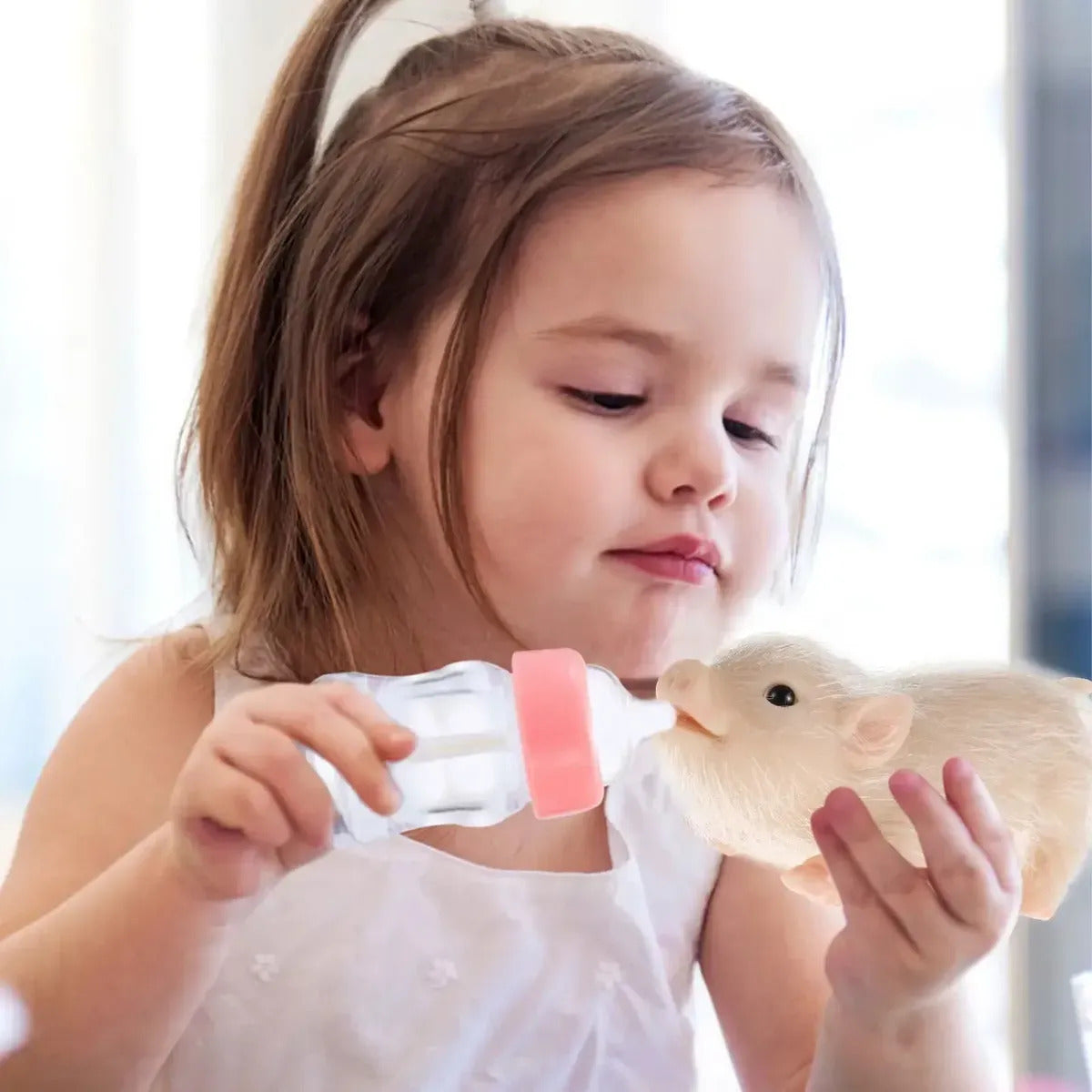 Bebé Cerdito Reborn Silicona Mascota Realista Tik Tok