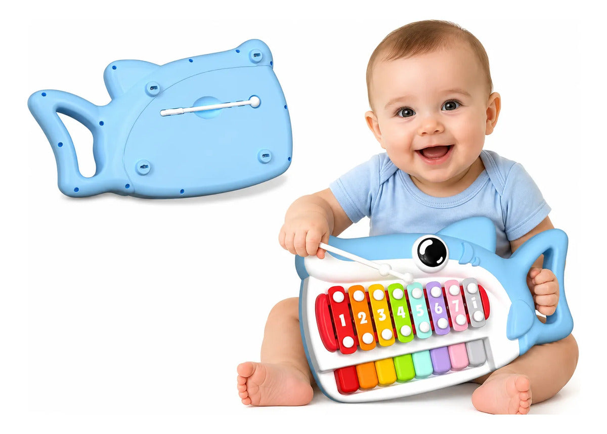 Piano Bebe Xilófono Infantil Para Niños Didactico Músical