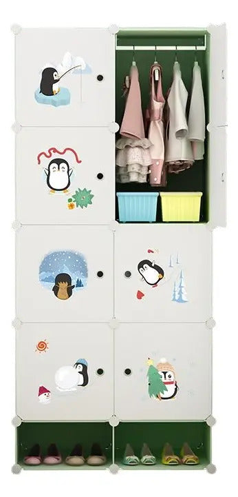 Closet Niños Ropero Plegable Modular Organizador Infantil