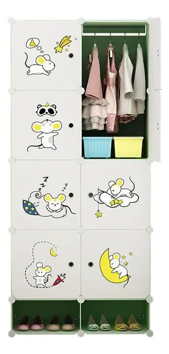 Closet Niños Ropero Plegable Modular Organizador Infantil