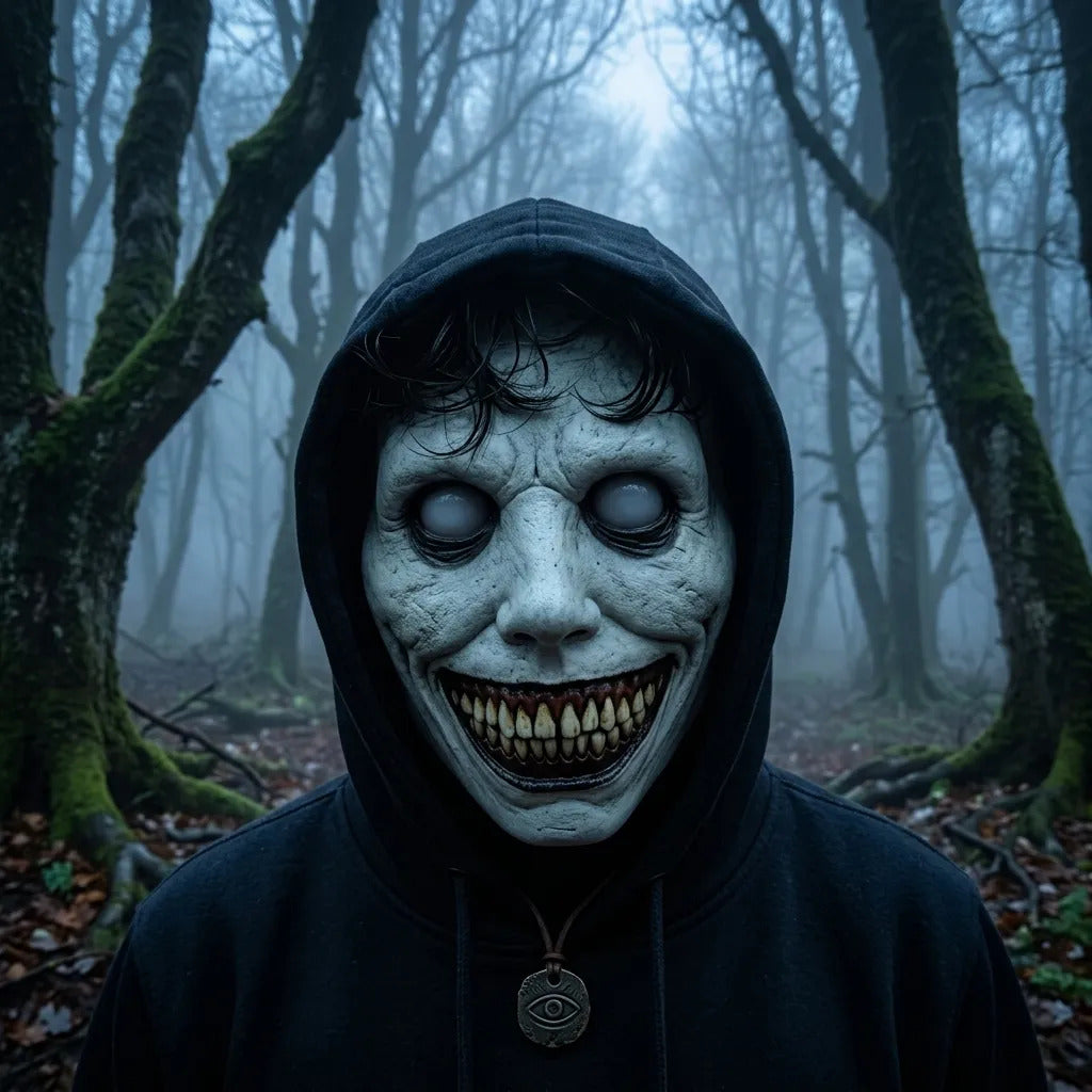 Mascara Monja Hallowen Disfraz Terror / Esqueleto Zombie