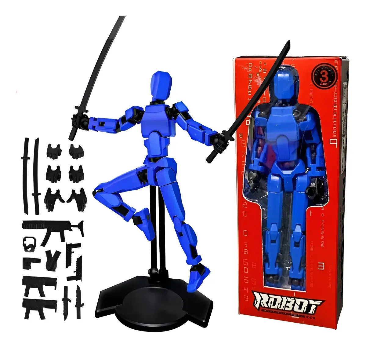 Figura Misión 13 Dummy 13 Armada En Caja Magnético