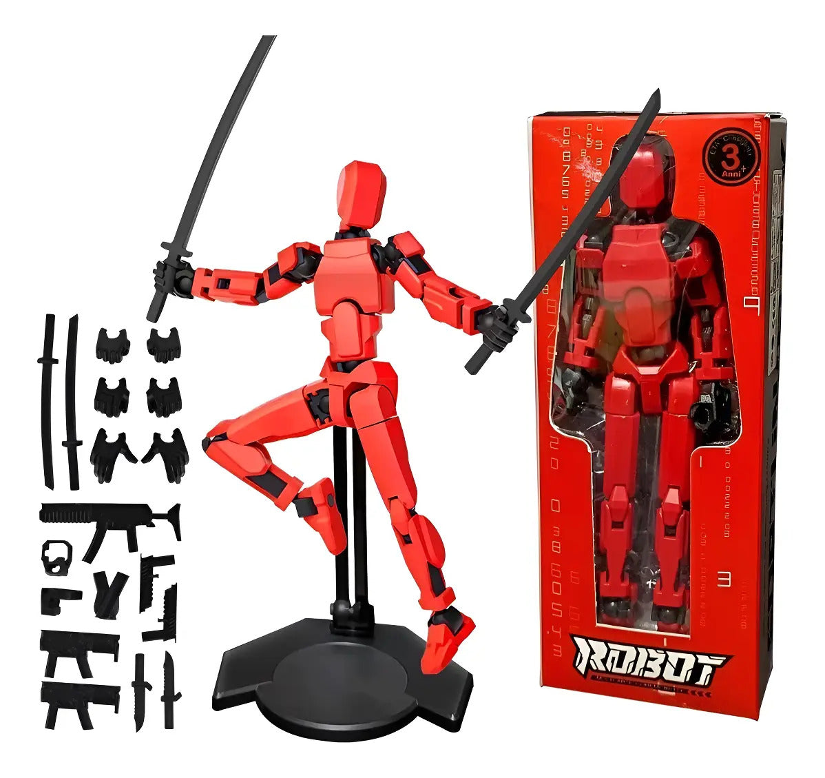 Figura Misión 13 Dummy 13 Armada En Caja Magnético