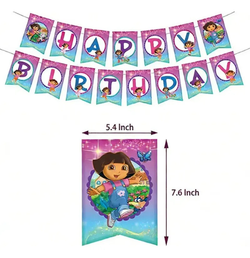 Kit Cotillón Dora La Exploradora Cumpleaños